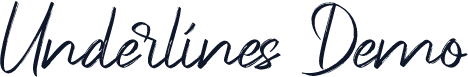 Underlines Demo
