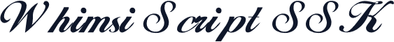 Whimsi Script SSK
