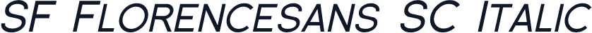 SF Florencesans SC Italic