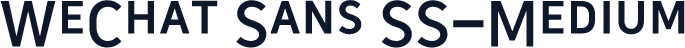 WeChat Sans SS-Medium