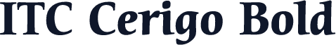 ITC Cerigo Bold