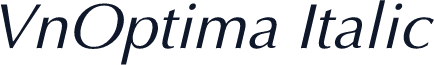VnOptima Italic