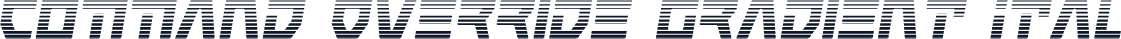 Command Override Gradient Ital
