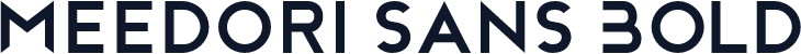 Meedori Sans Bold