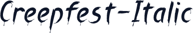 Creepfest-Italic