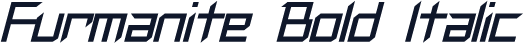 Furmanite Bold Italic