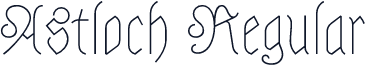 Astloch Regular