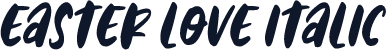 Easter Love Italic