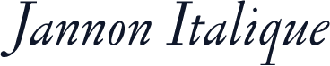 Jannon Italique