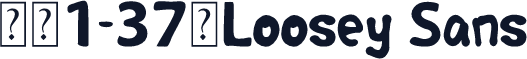宋画1-37，Loosey Sans