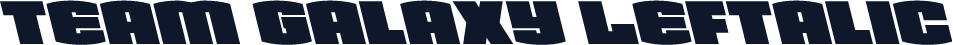 Team Galaxy Leftalic