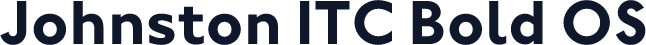 Johnston ITC Bold OS