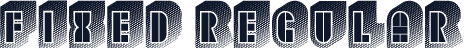 Fixed Regular