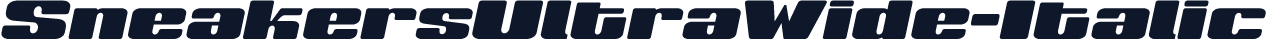 SneakersUltraWide-Italic