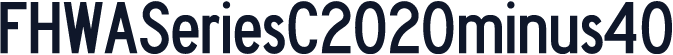 FHWASeriesC2020minus40