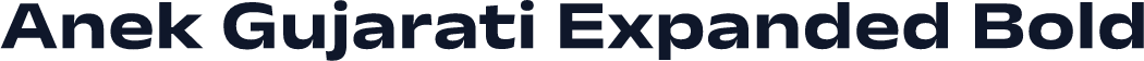 Anek Gujarati Expanded Bold
