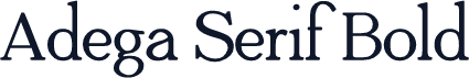 Adega Serif Bold