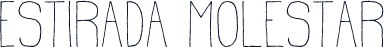 Estirada Molestar
