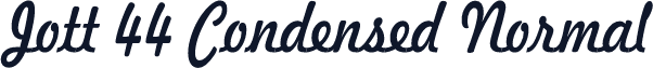 Jott 44 Condensed Normal
