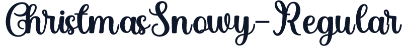 ChristmasSnowy-Regular