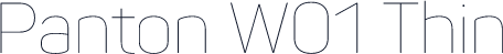Panton W01 Thin