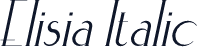 Elisia Italic