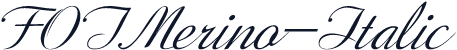 FOTMerino-Italic