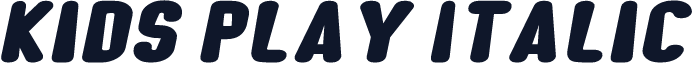 Kids Play Italic