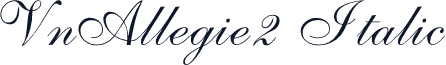 VnAllegie2 Italic