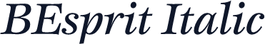 BEsprit Italic