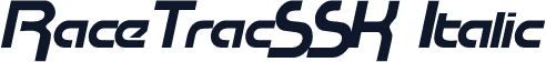 RaceTracSSK Italic