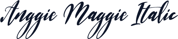 Anggie Maggie Italic