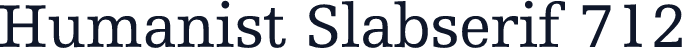 Humanist Slabserif 712