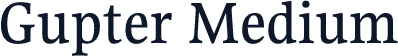 Gupter Medium