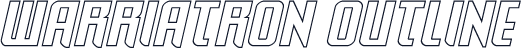 Warriatron Outline