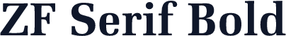 ZF Serif Bold