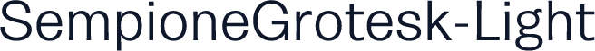 SempioneGrotesk-Light