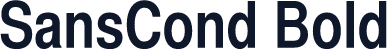 SansCond Bold