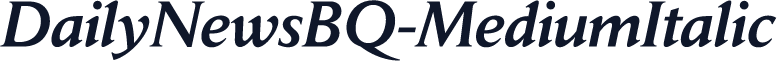 DailyNewsBQ-MediumItalic