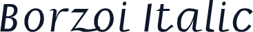 Borzoi Italic