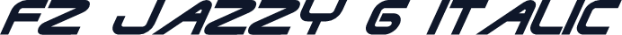 FZ JAZZY 6 ITALIC