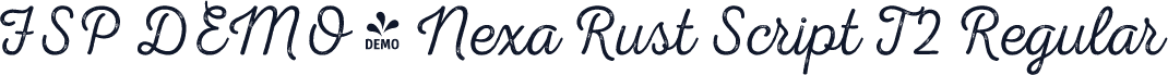 FSP DEMO - Nexa Rust Script T2 Regular