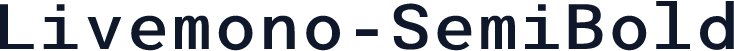 Livemono-SemiBold