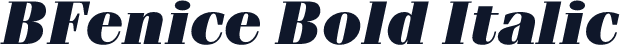 BFenice Bold Italic