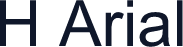 H Arial