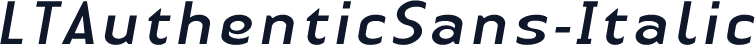 LTAuthenticSans-Italic