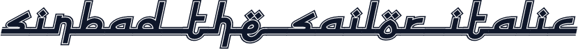 Sinbad the Sailor Italic