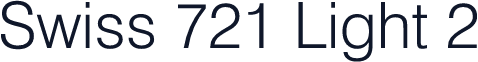 Swiss 721 Light 2