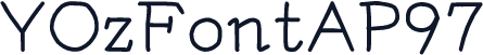 YOzFontAP97