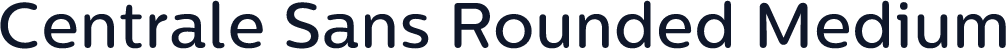 Centrale Sans Rounded Medium